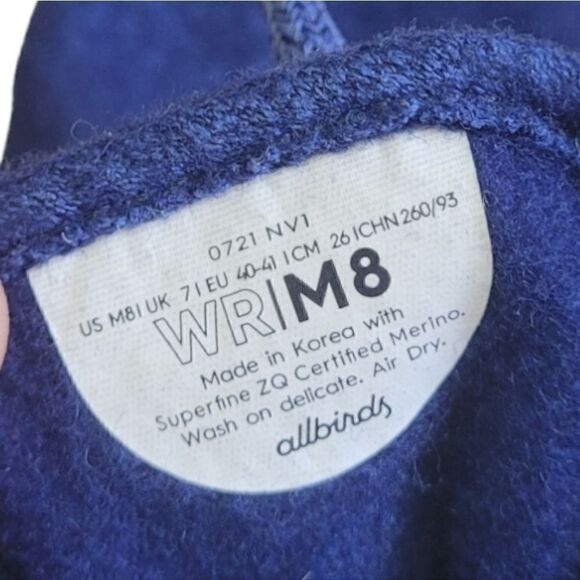 Allbirds Blue Sam's Club Edition Wool Sneakers - Picture 5 of 5